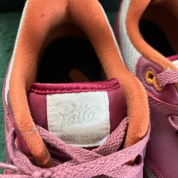 Nike Air Max 1 x Patta “Rush Maroon” – Size 11 - Picture 7 of 7